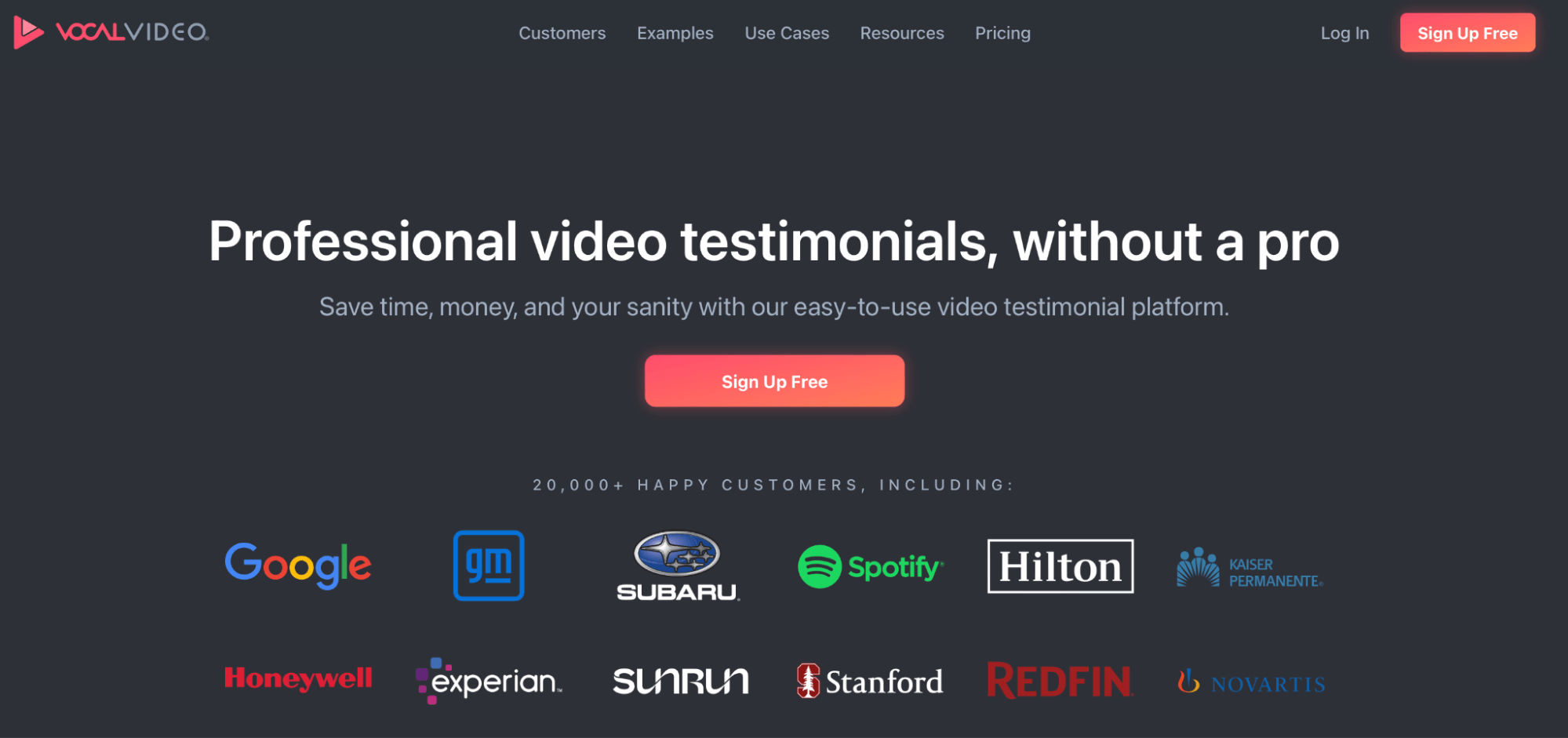 Vocal Video: Professional video testimonials, without a pro
